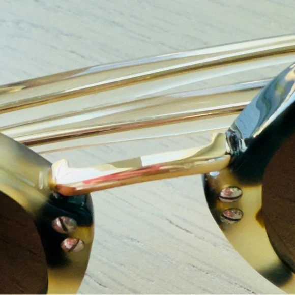 KREWE Dakota Iberia + Haze POLARIZED 18K Sunglasses - Picture 8 of 13